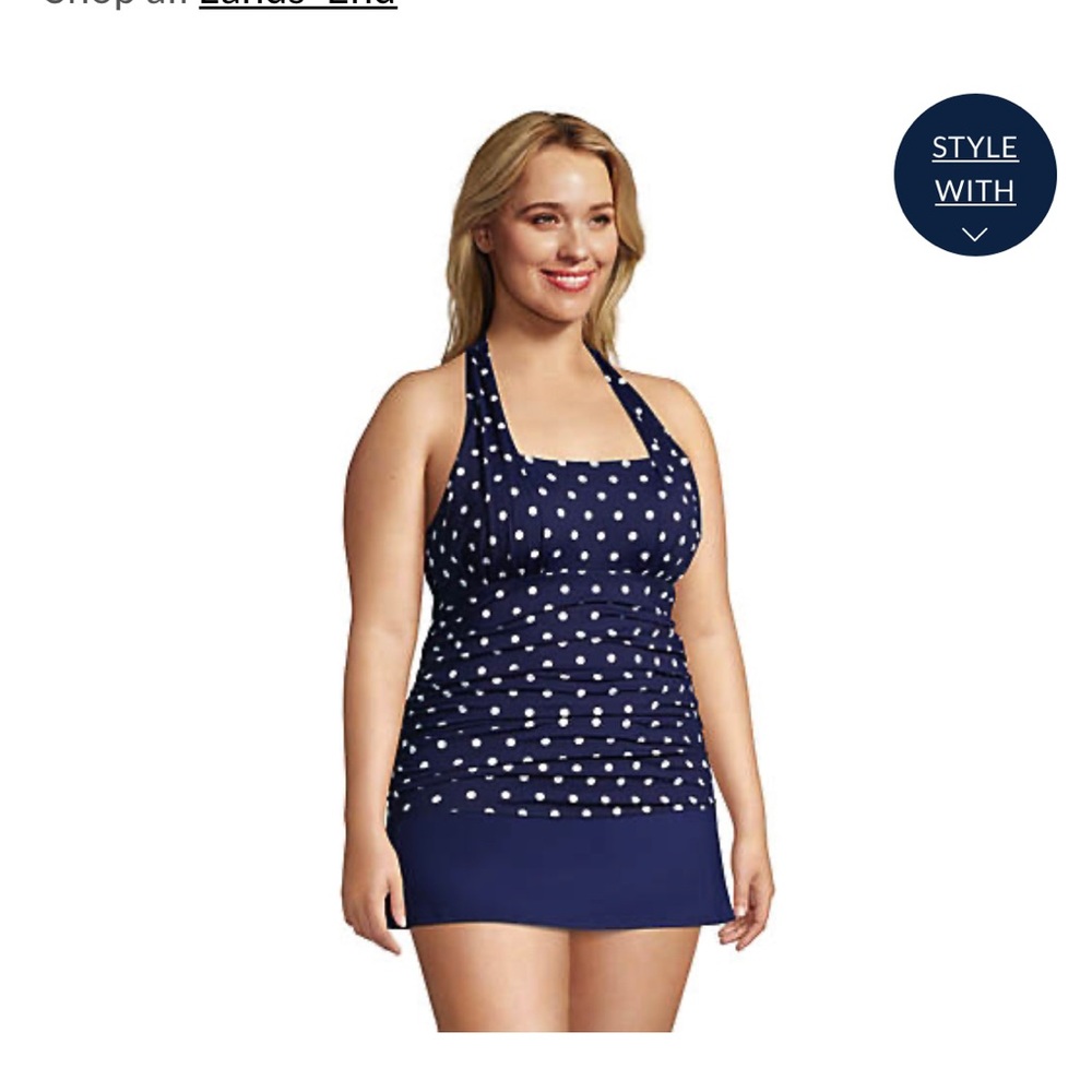 Land’s End mix and match Tankini suit